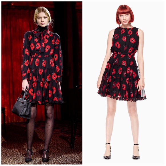 kate spade chiffon dress
